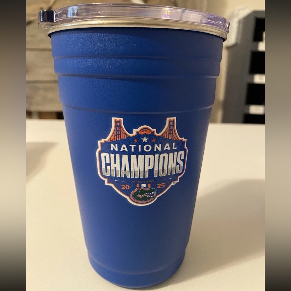 National Champions Blue Tumbler